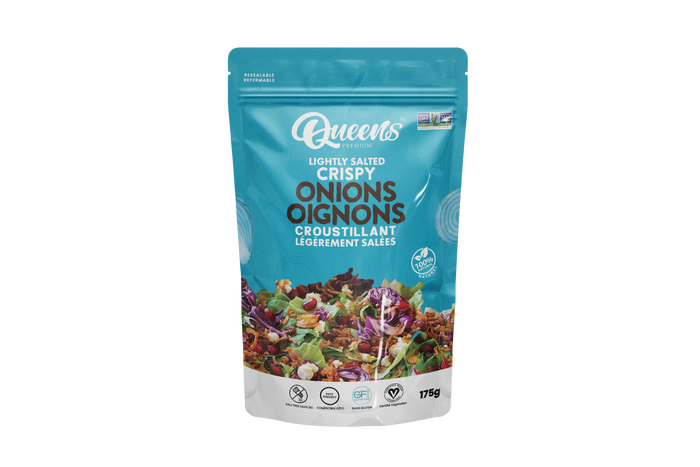 Queen’s Premium Lightly Salted Crispy Onions – 175 g