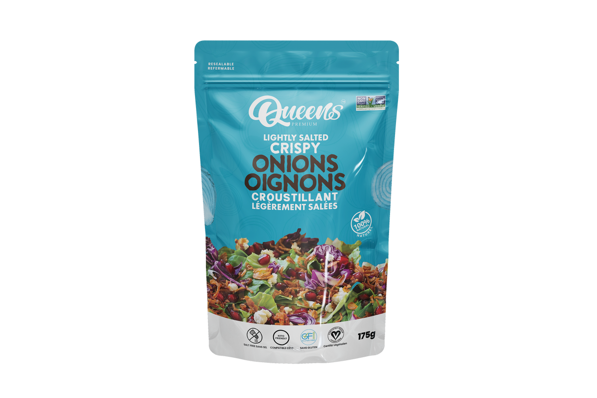 Queen’s Premium Lightly Salted Crispy Onions – 175 g