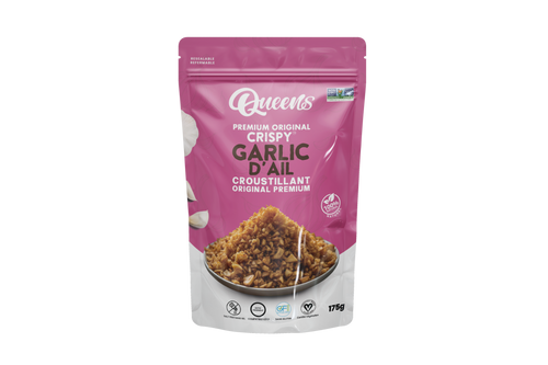 Queen's Premium Original Crispy Garlic 175 g pouch